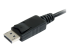 StarTech.com 6in DisplayPort to Mini DisplayPort Video Cable Adapter (DP2MDPMF6IN) - Närbild