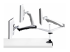 StarTech.com Monitor Desk Mount, VESA 75x75/100x100, 27/30-inch Screens - Flera vinklar