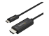StarTech.com 3 m USB-C till HDMI-kabel - Höger vinkel