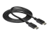 StarTech.com 35 ft DisplayPort Cable with Latches - Vänster vinkel