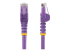 StarTech.com 10m CAT6 Ethernet Cable, 10 Gigabit Snagless RJ45 650MHz 100W PoE Patch Cord, CAT 6 10GbE UTP Network Cable w/Strain Relief, Purple, Fluke Tested/Wiring is UL Certified/TIA - Framsidan