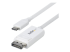 StarTech.com 6.6ft (2m) USB C to DisplayPort 1.2 Cable, Bidirectional - Vänster vinkel