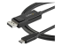 StarTech.com USB C till DisplayPort 1.2-kabel på 2 m för 4K vid 60 Hz - Höger vinkel